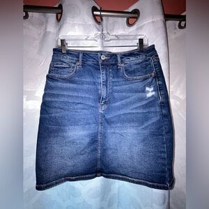 American Eagle Women's Denim Mom Skirt